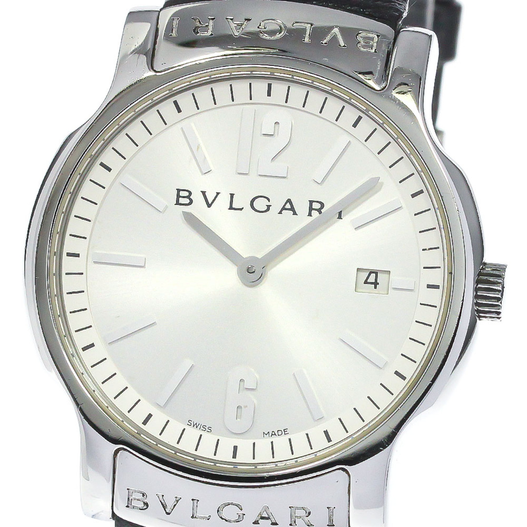 ブルガリ BVLGARI ST35S ソロテンポ デイト クォーツ メンズ _771362デイト付属品