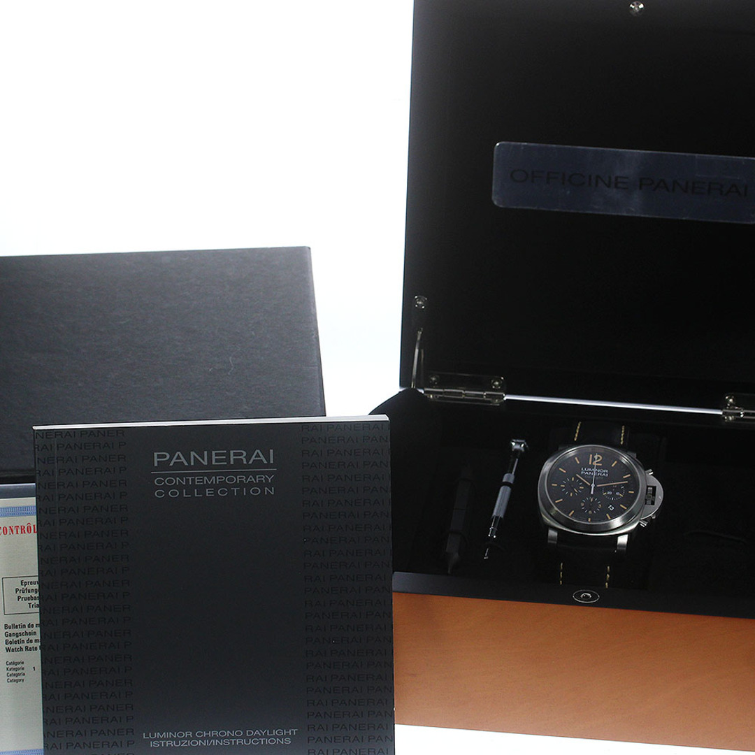 パネライ PANERAI PAM00356 ルミノール デイライト クロノグラフ 自動巻き メンズ 箱付き_776663