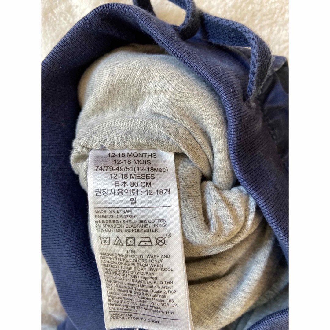 GAP(ギャップ)のGAP 80㎝　ズボン キッズ/ベビー/マタニティのベビー服(~85cm)(パンツ)の商品写真