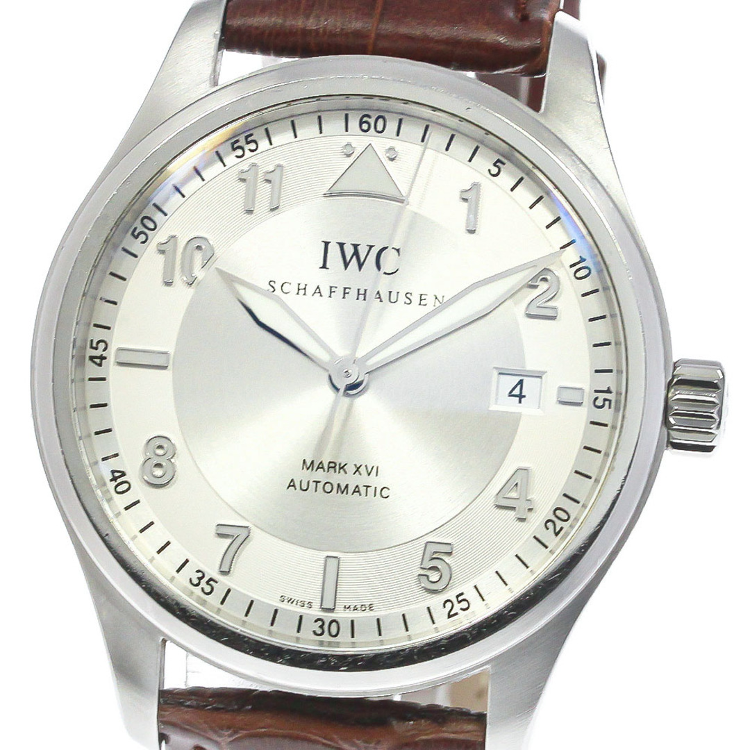 IWC IWC SCHAFFHAUSEN IW325502 スピットファイヤー デイト 自動巻き メンズ 保証書付き_777308