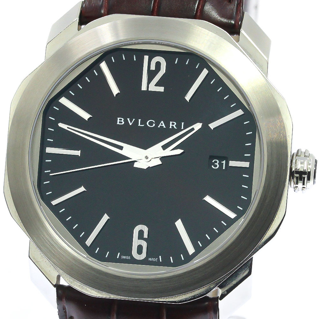 ブルガリ BVLGARI OC41S オクト ローマ デイト 自動巻き メンズ _771274