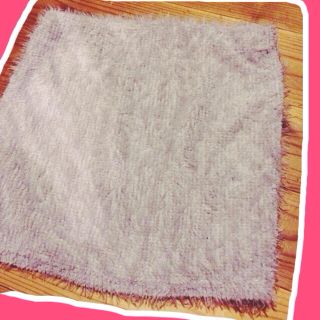 タイトスカート♡ファー♡(ひざ丈スカート)