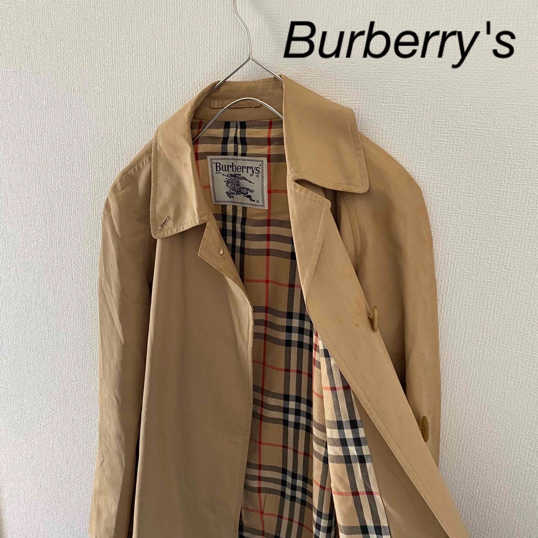 BURBERRY - Burberry'sバーバリーズトレンチコートノバチェックmメンズ