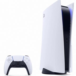 プレイステーション(PlayStation)のPS5白ディスク版　新品(家庭用ゲーム機本体)