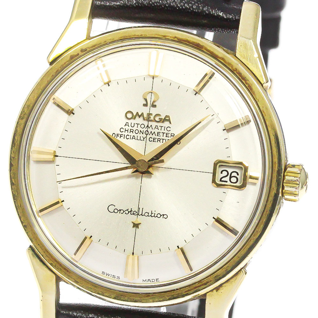 オメガ OMEGA 168.005 コンステレーション 12角 デイト Cal.561 自動巻き メンズ _773434