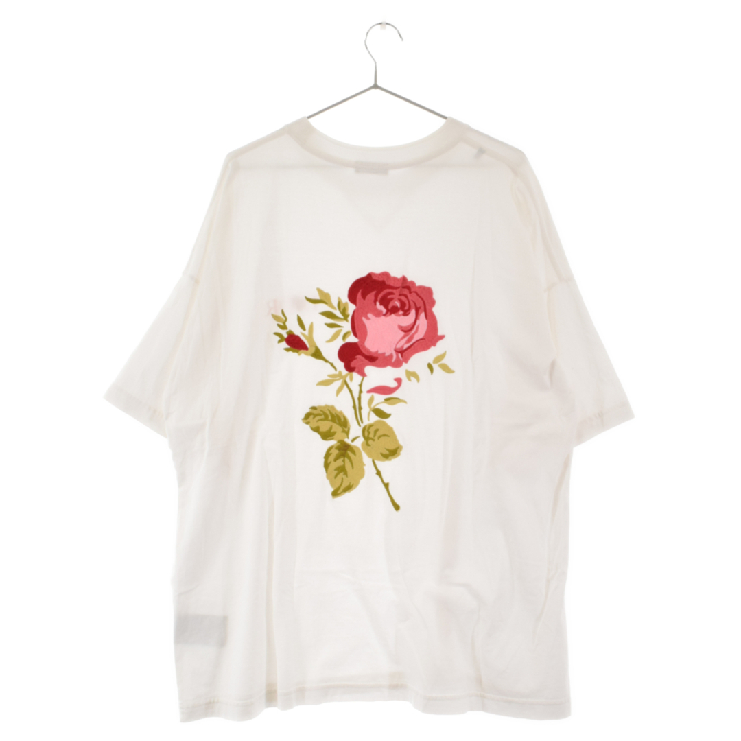 DIOR ディオール 22AW JARDIN フラワー刺繍半袖Tシャツ ホワイト 243J685A067763センチ肩幅