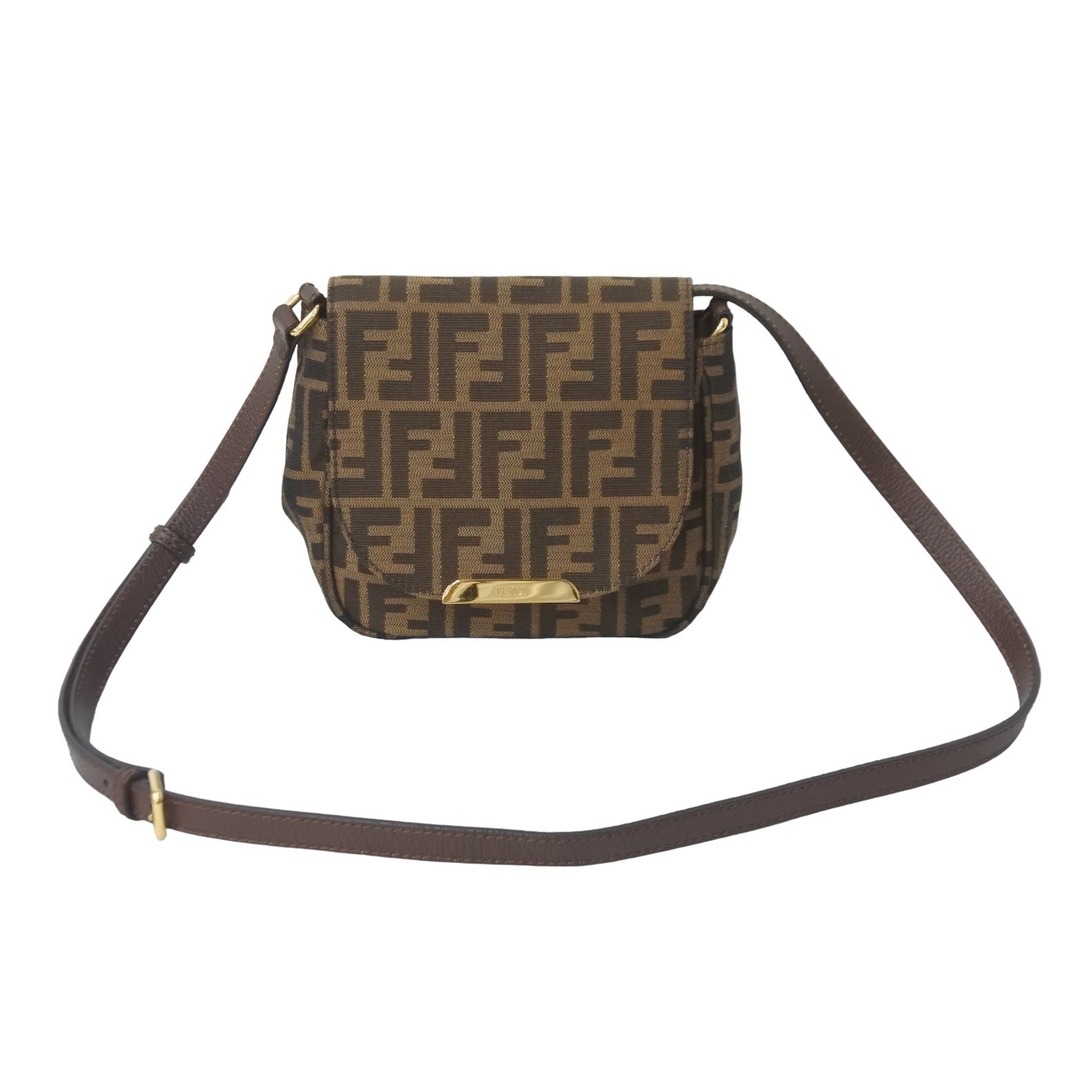 FENDI フェンディ ショルダーバッグ ズッキーノ ズッカ柄 ポシェット
