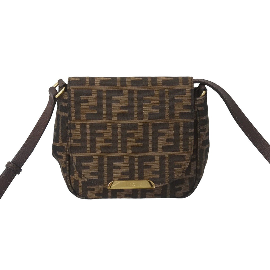 FENDI - FENDI フェンディ ショルダーバッグ ズッキーノ ズッカ柄
