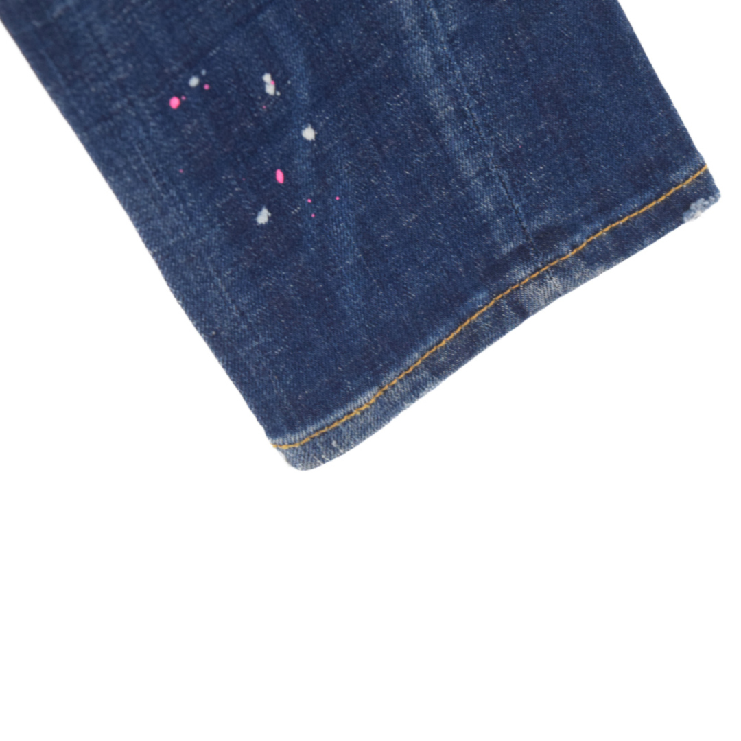 DSQUARED2 ディースクエアード 19SS Sexy Twist Jean ペイントダメージ加工デニムパンツ S74LB0541 4