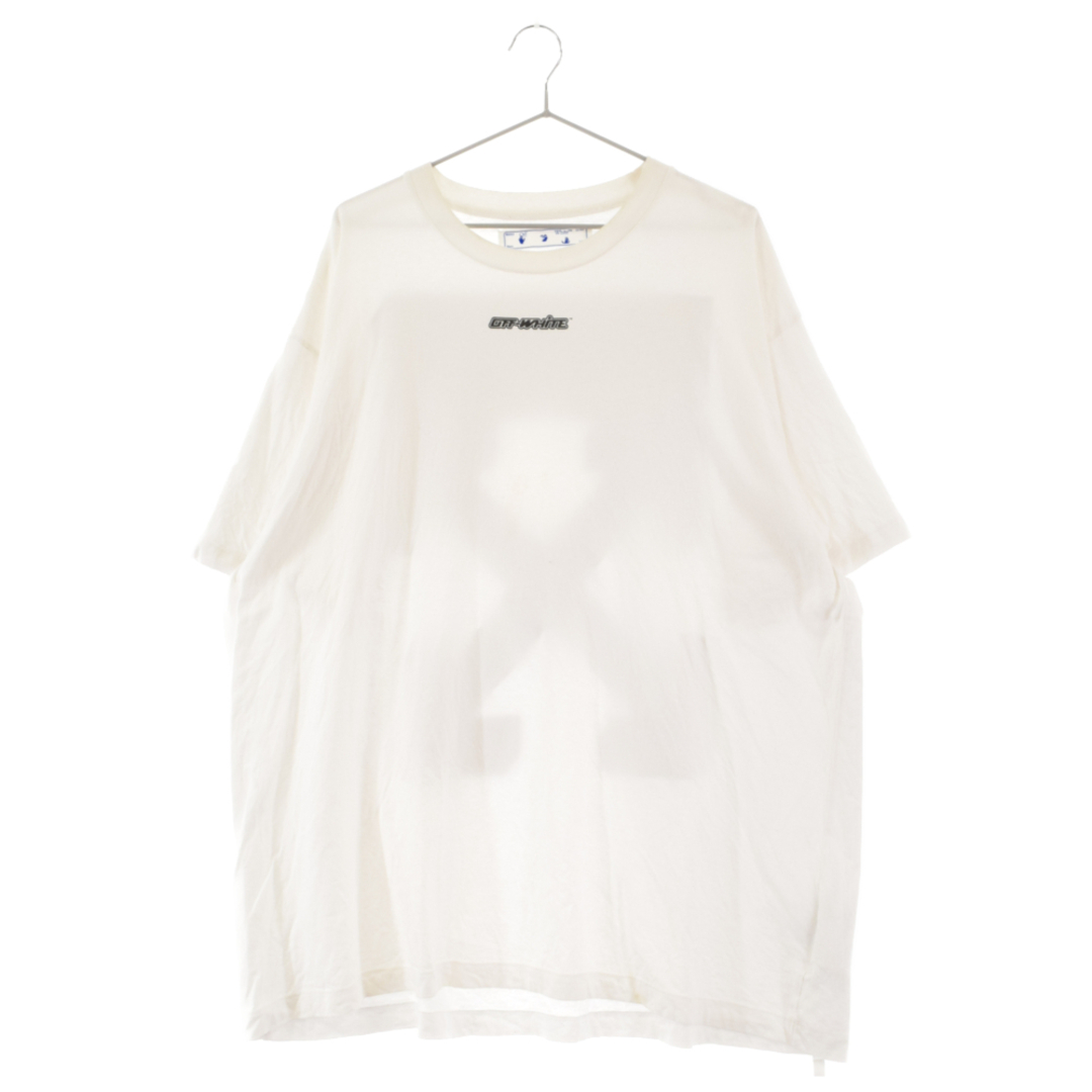 OFF-WHITE オフホワイト 20AW Marker S/S Over Tee OMAA038E20JER002 マーカーショートスリーブオーバーTシャツ アロー 半袖カットソー オーバーサイズ ホワイト