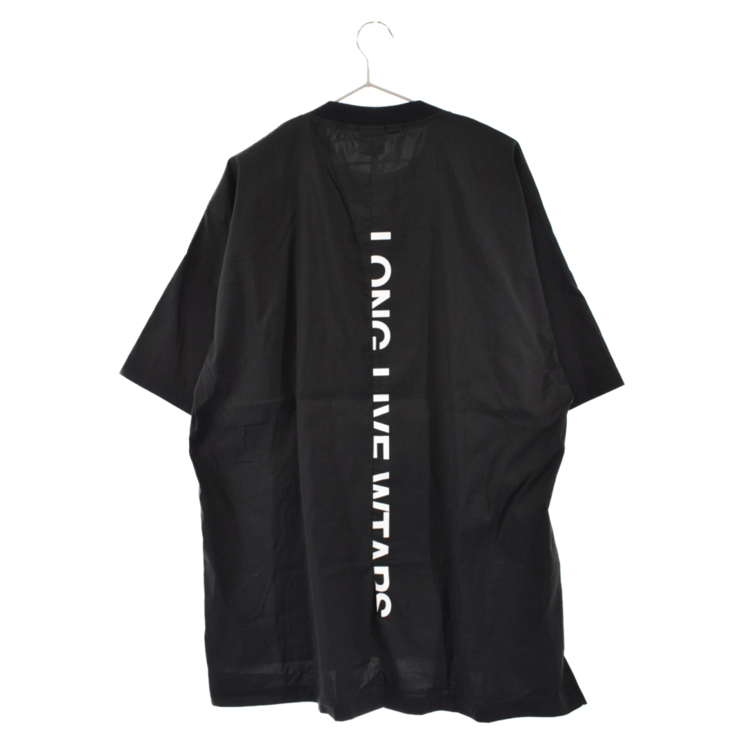 WTAPS ダブルタップス COOLMAX ECOMADE LLW プルオーバー 半袖Tシャツ 231TQDT-SHM05 ブラック