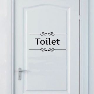 シンプルかわいい♡トイレステッカー ウォールステッカー インテリア Toilet(その他)