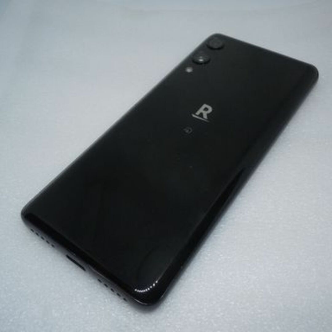 月末特価★Rakuten Hand 黒 4G/64G UN-LIMIT公式対応 スマホ/家電/カメラのスマートフォン/携帯電話(スマートフォン本体)の商品写真