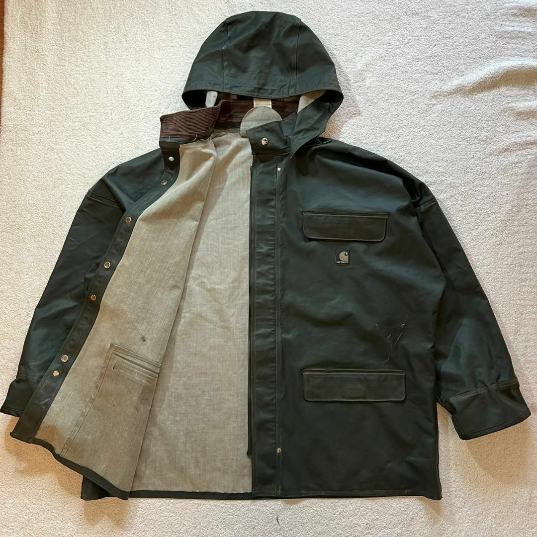 カーハート Carhartt PVCコーティング レインパーカー XL 2