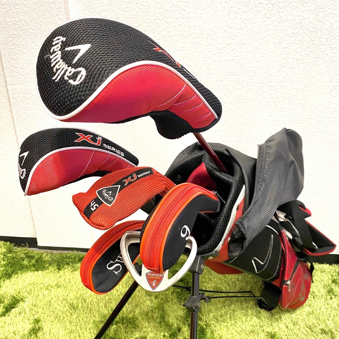 Callaway(キャロウェイ)の【Callaway XJ】ジュニア ゴルフセット130-150cm 9-12歳 スポーツ/アウトドアのゴルフ(クラブ)の商品写真