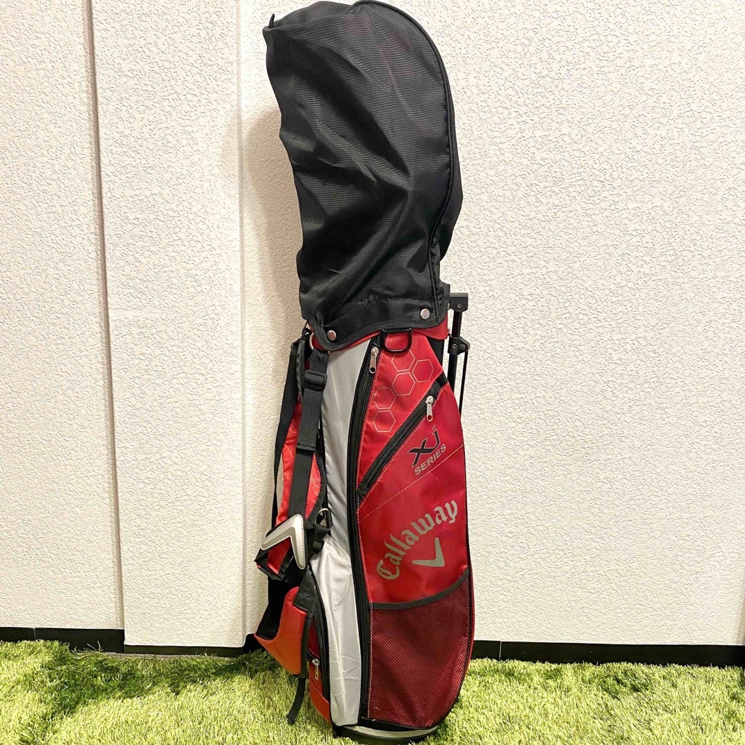 【Callaway XJ】ジュニア用ゴルフ6本セット 9〜12歳 130〜150