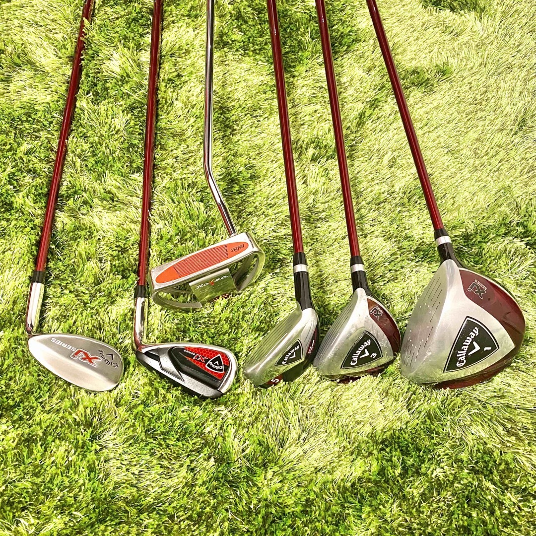 Callaway(キャロウェイ)の【Callaway XJ】ジュニア ゴルフセット130-150cm 9-12歳 スポーツ/アウトドアのゴルフ(クラブ)の商品写真