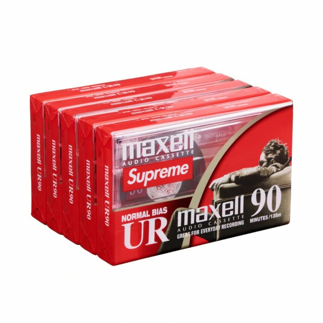 Supreme Maxell Cassette tapes 5pシュプリーム