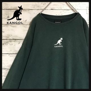 カンゴール(KANGOL)の【最高の色落ち】カンゴール 刺繍センターロゴ入りロンＴ　人気カラー　F674(Tシャツ/カットソー(七分/長袖))