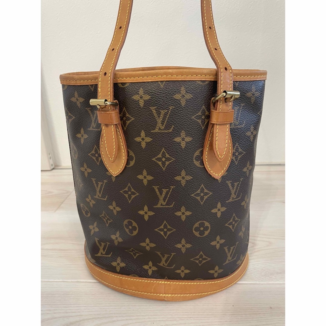 LOUIS VUITTON(ルイヴィトン)のルイヴィトン　モノグラム　プチバケット　トートバッグ レディースのバッグ(トートバッグ)の商品写真