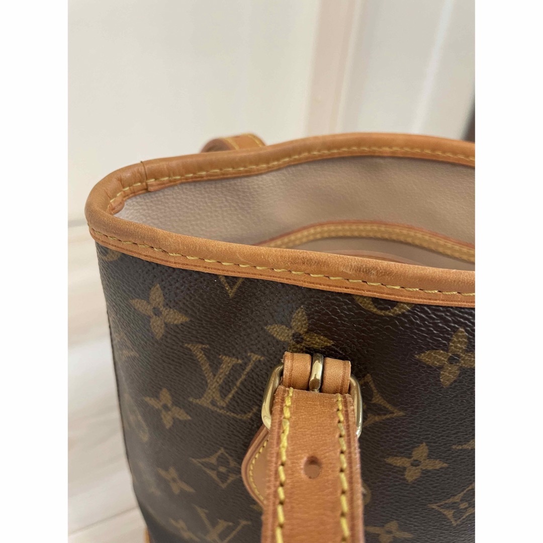 LOUIS VUITTON(ルイヴィトン)のルイヴィトン　モノグラム　プチバケット　トートバッグ レディースのバッグ(トートバッグ)の商品写真