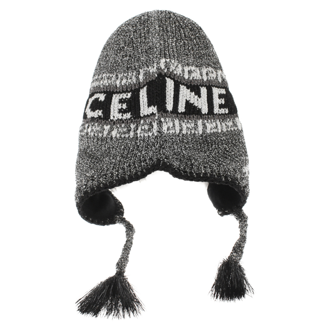 CELINE ロゴ　ニットキャップ　HEDI SLIMANE セリーヌ 未使用