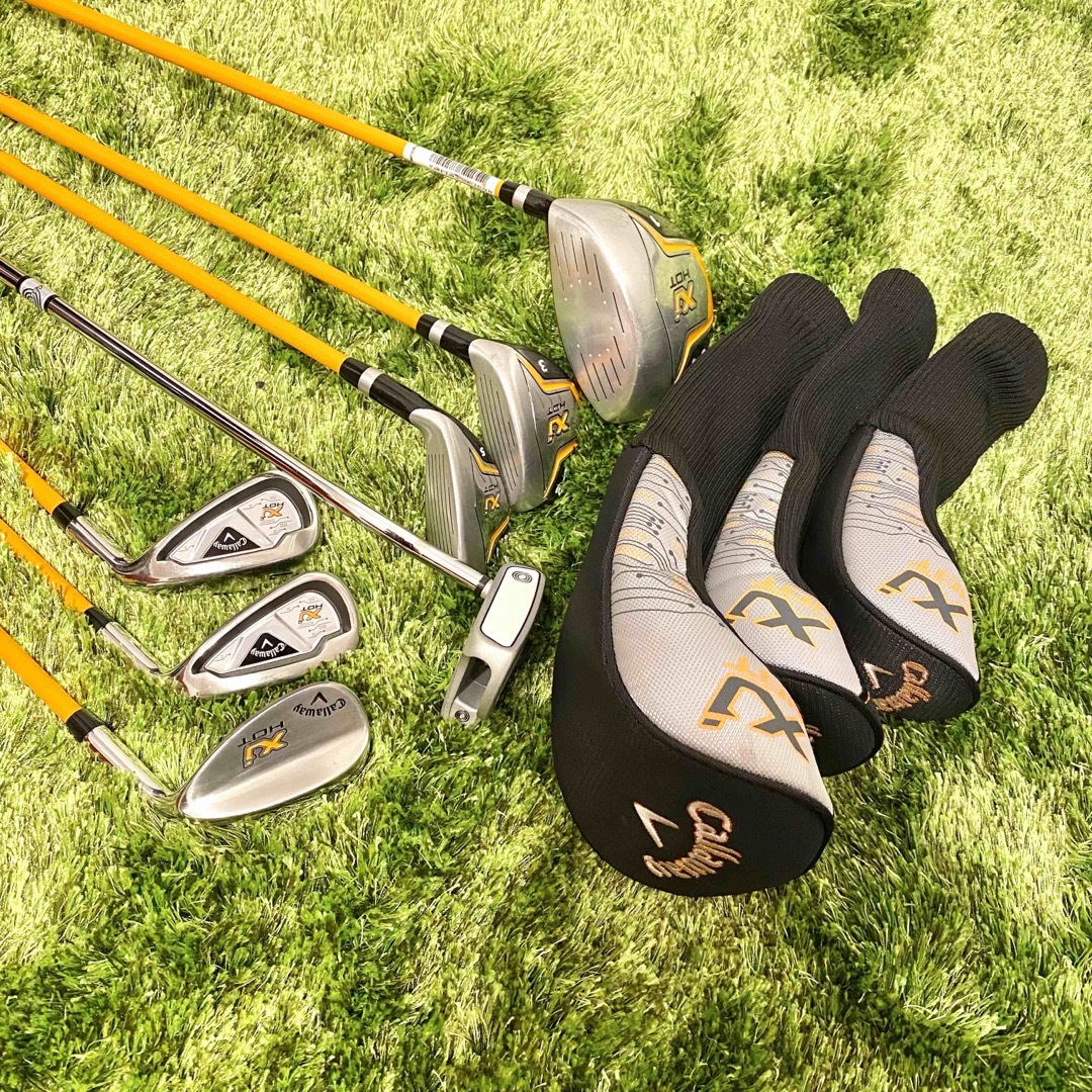 【美品】Callaway Xj HOT Jr. ゴルフ7本セット 110〜130