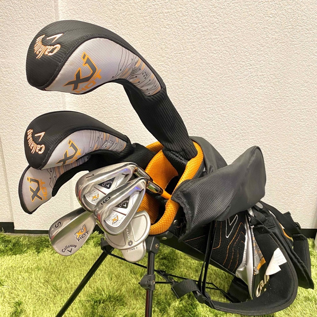 Callaway - 【美品】Callaway Xj HOT Jr. ゴルフ7本セット 110〜130の ...