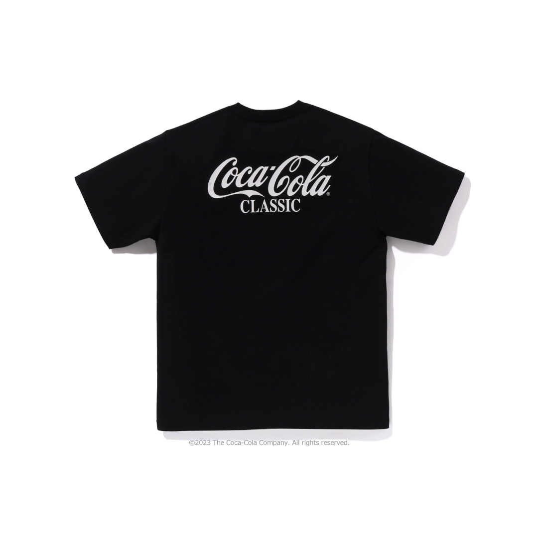 A BATHING APE(アベイシングエイプ)の【 BAPE X Coca-Cola 】APE HEAD TEE BLACK L メンズのトップス(Tシャツ/カットソー(半袖/袖なし))の商品写真