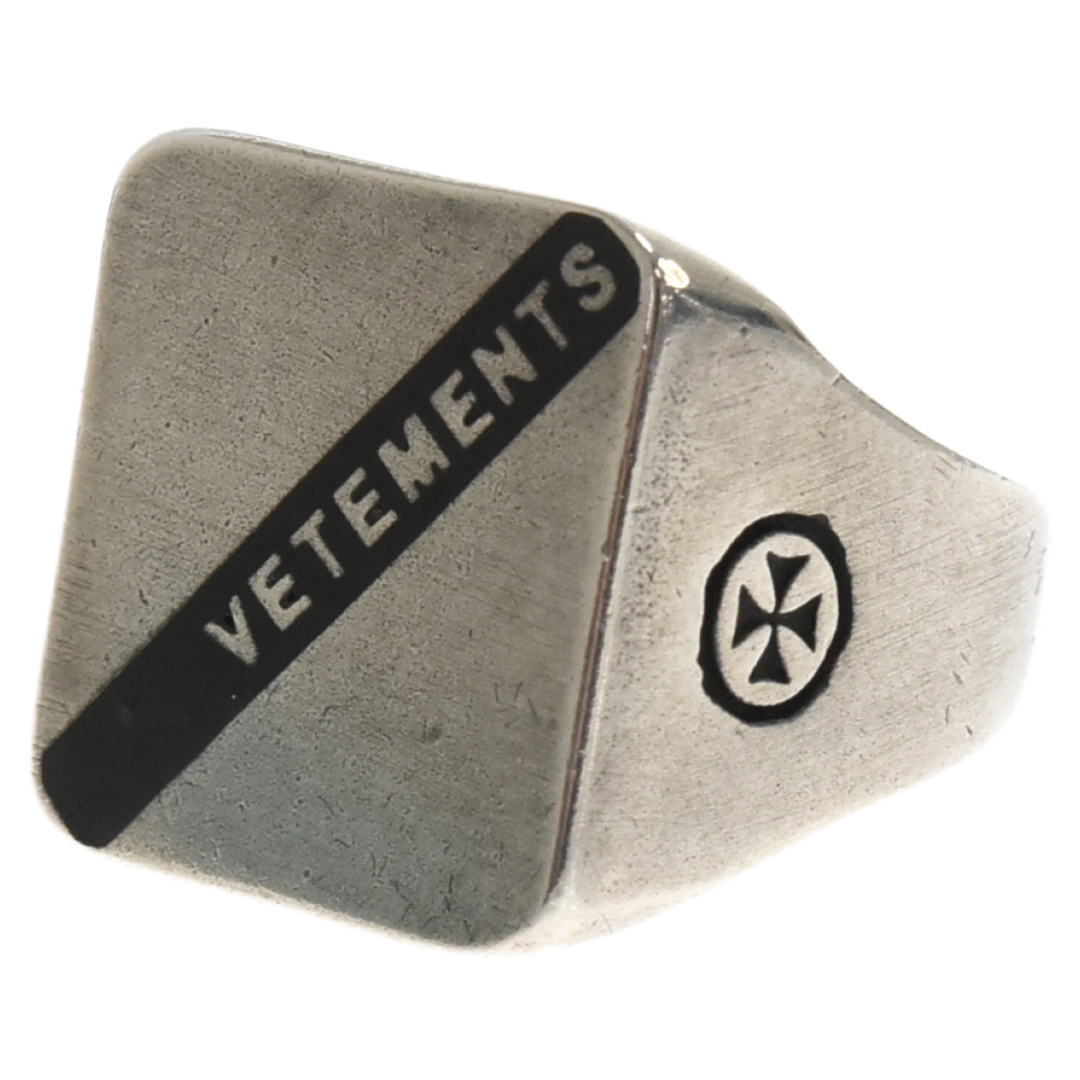 VETEMENTS ヴェトモン LOGO RING ロゴ リング 指輪 シルバー Mサイズ VETEMENTS ヴェトモン LOGO RING ロゴ リング 指輪 シルバー Mサイズ