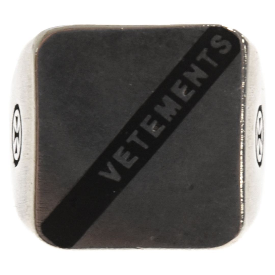 VETEMENTS ヴェトモン LOGO RING ロゴ リング 指輪 シルバー Mサイズ VETEMENTS ヴェトモン LOGO RING ロゴ リング 指輪 シルバー Mサイズ
