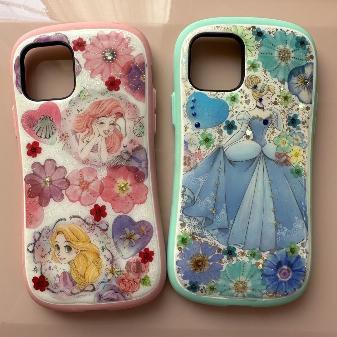 Disney(ディズニー)のiPhone11pro iFace アリエル ラプンツェル シンデレラまとめ売り スマホ/家電/カメラのスマホアクセサリー(iPhoneケース)の商品写真