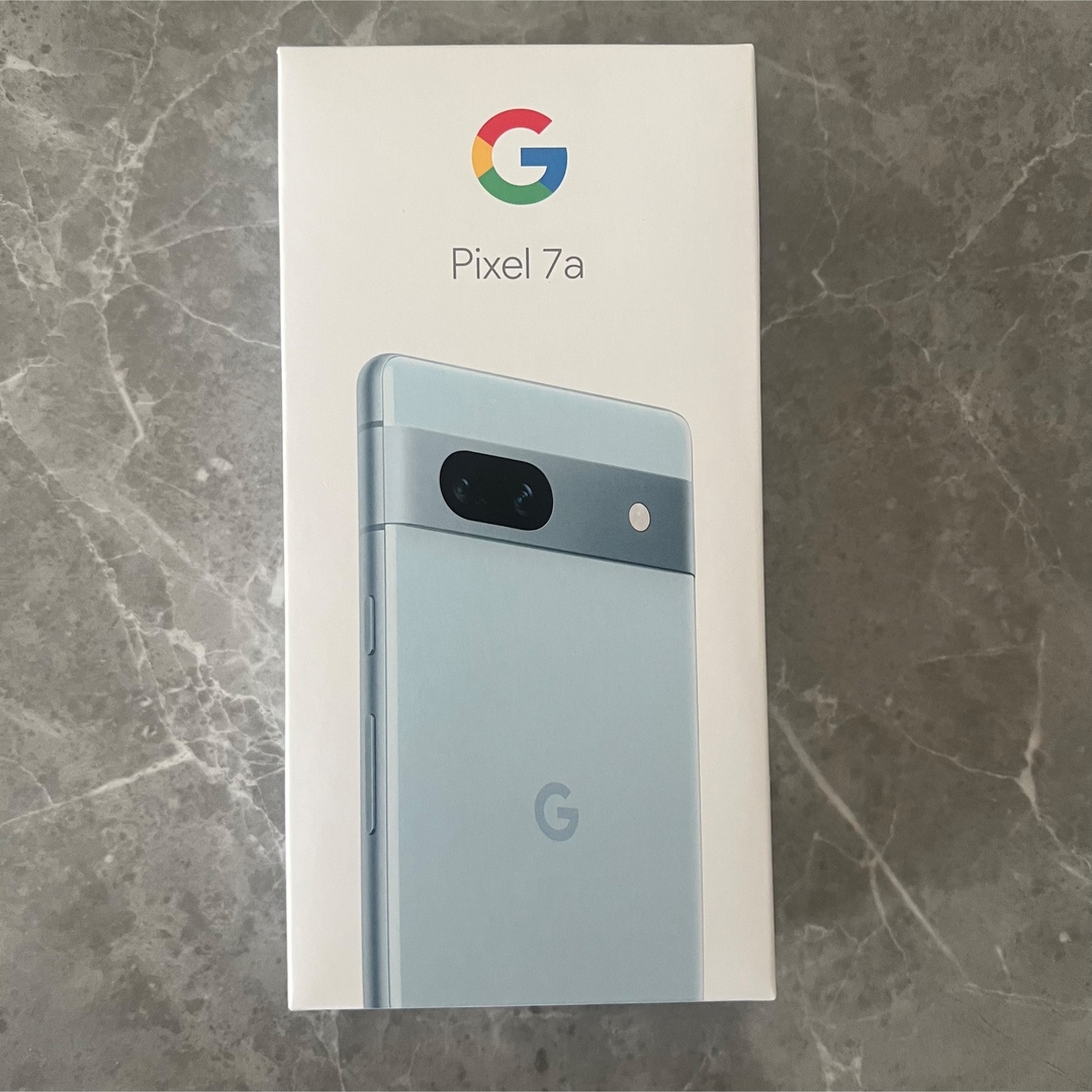 Google Pixel - Google pixel7a ブルー 本体の通販 by マリシア's shop