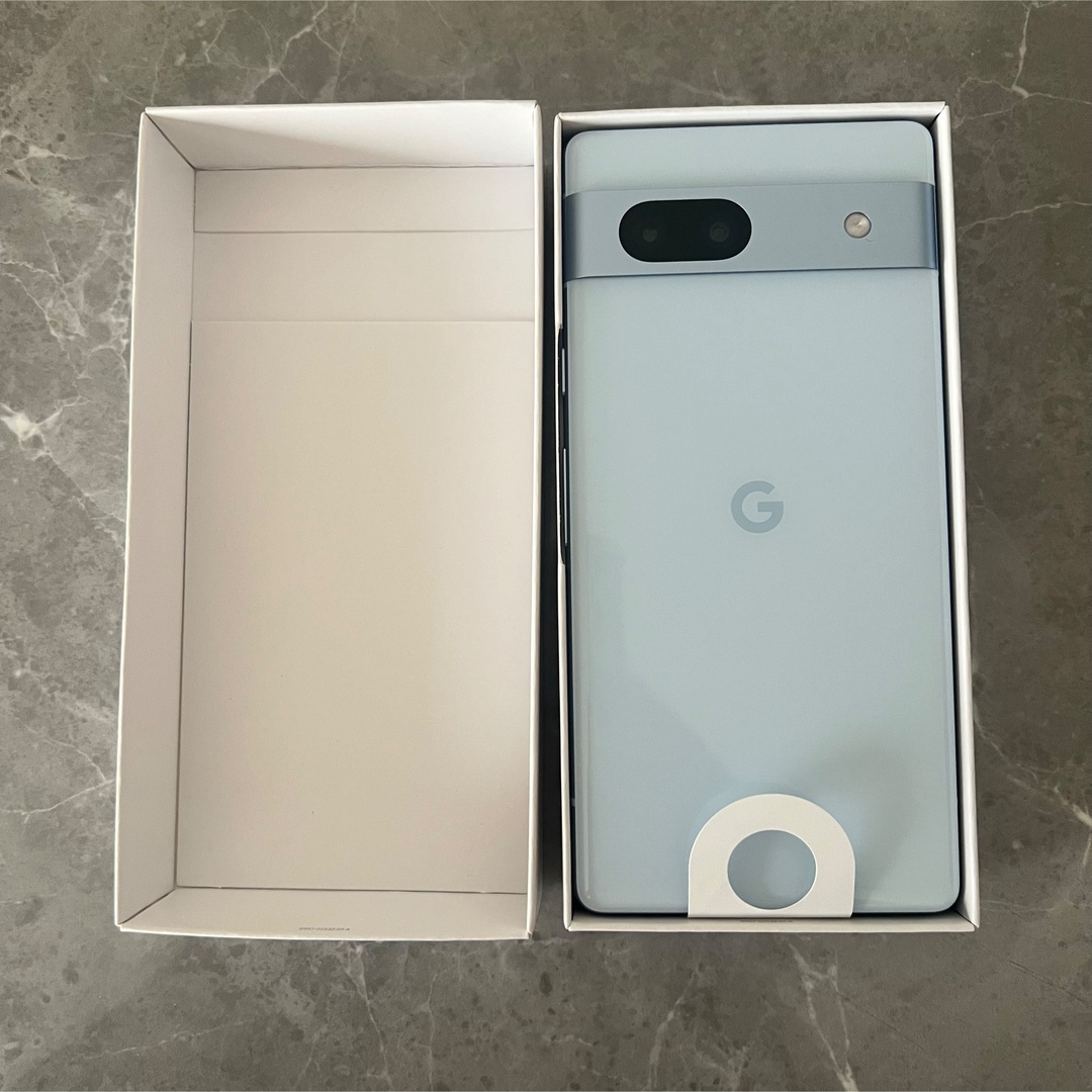 Google Pixel(グーグルピクセル)のGoogle pixel7a ブルー　本体 スマホ/家電/カメラのスマートフォン/携帯電話(スマートフォン本体)の商品写真