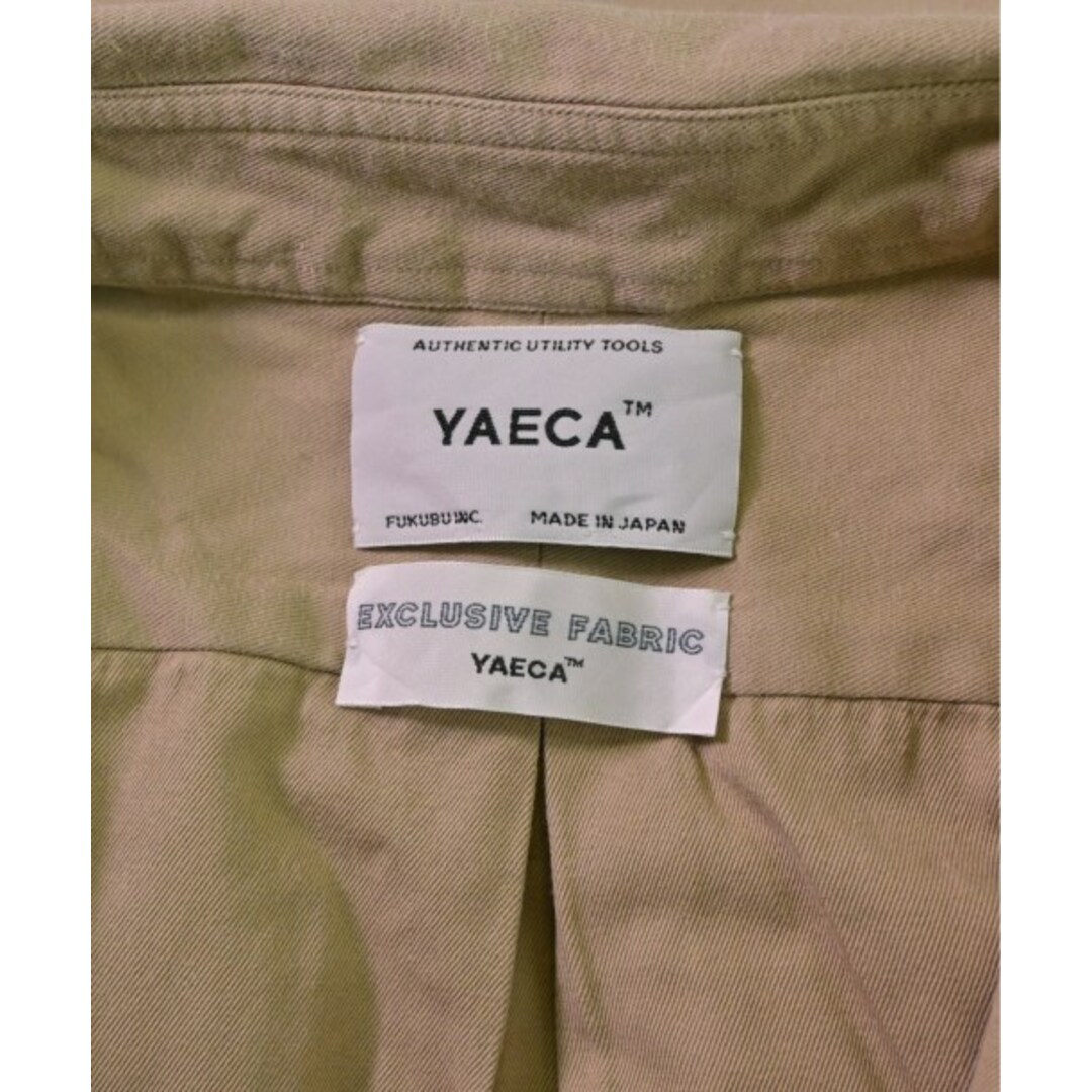 YAECA(ヤエカ)のYAECA ヤエカ カジュアルシャツ M ベージュ 【古着】【中古】 メンズのトップス(シャツ)の商品写真