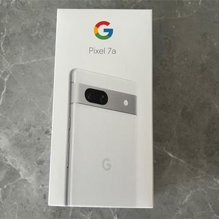 グーグルピクセル(Google Pixel)のGoogle pixel7a ホワイト　本体(スマートフォン本体)