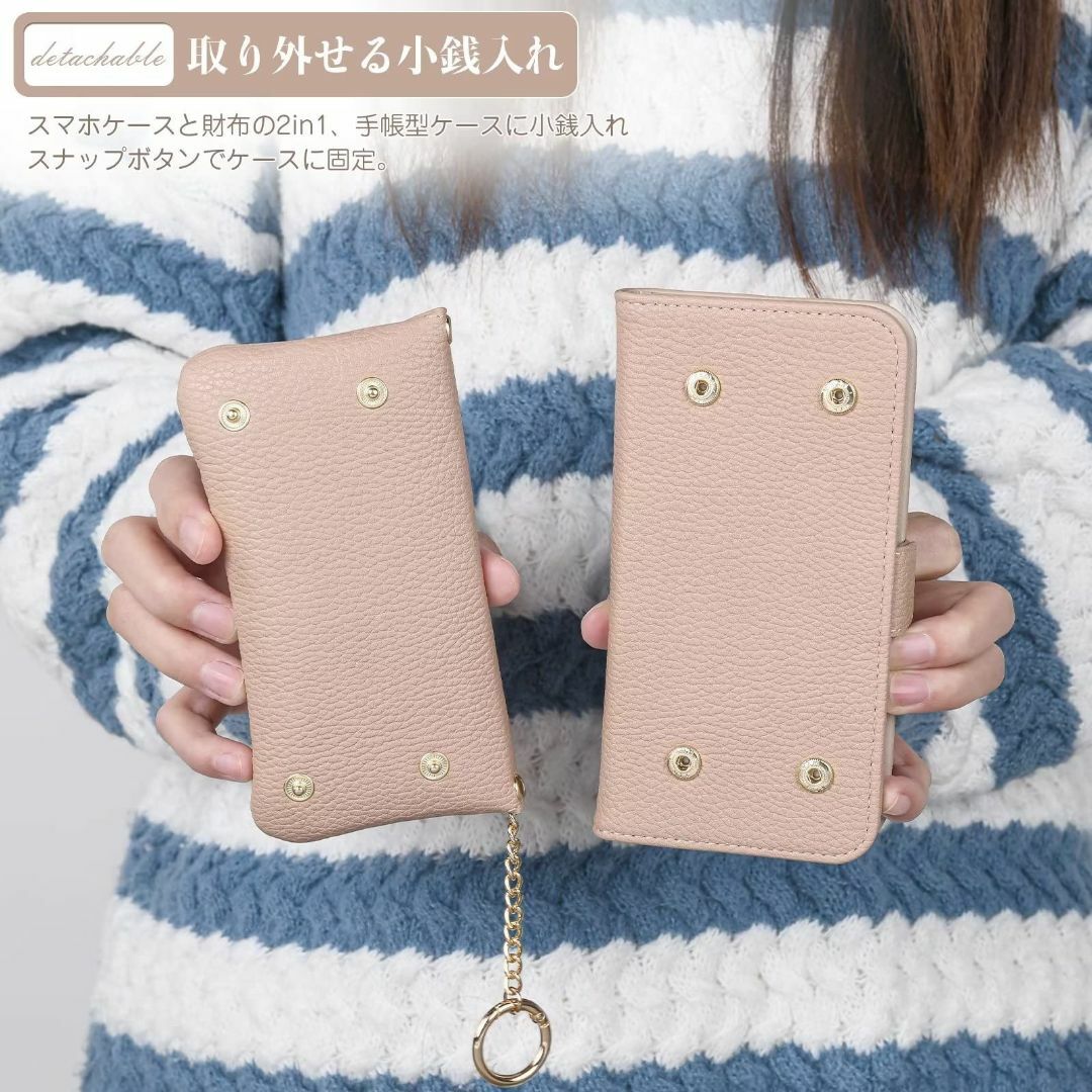 Chillchi iPhone13 ケース 手帳型 ショルダー アイフォン13