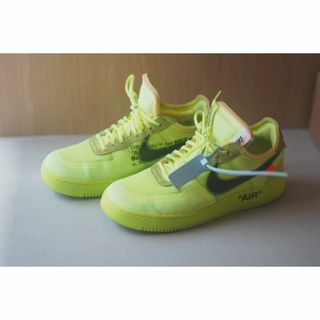 ナイキ(NIKE)のThe 10 Air Force 1 Low Off-White "Volt"(スニーカー)