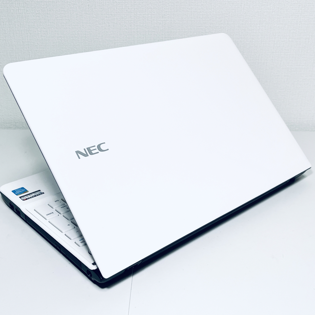 HDD750GB光学ドライブ300 きれいな白 NEC 初期設定済 すぐに使える カメラ付 Office