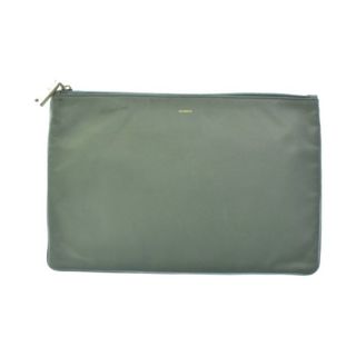 JIL SANDER ジルサンダー TOOTIE WALLET トゥタイウォレット 2WAY レザークラッチバッグ ブラック