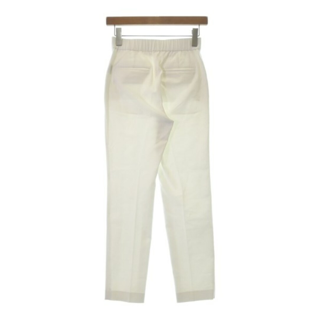 Theory luxe セオリーリュクス ホワイトパンツ クロップドパンツ 32-