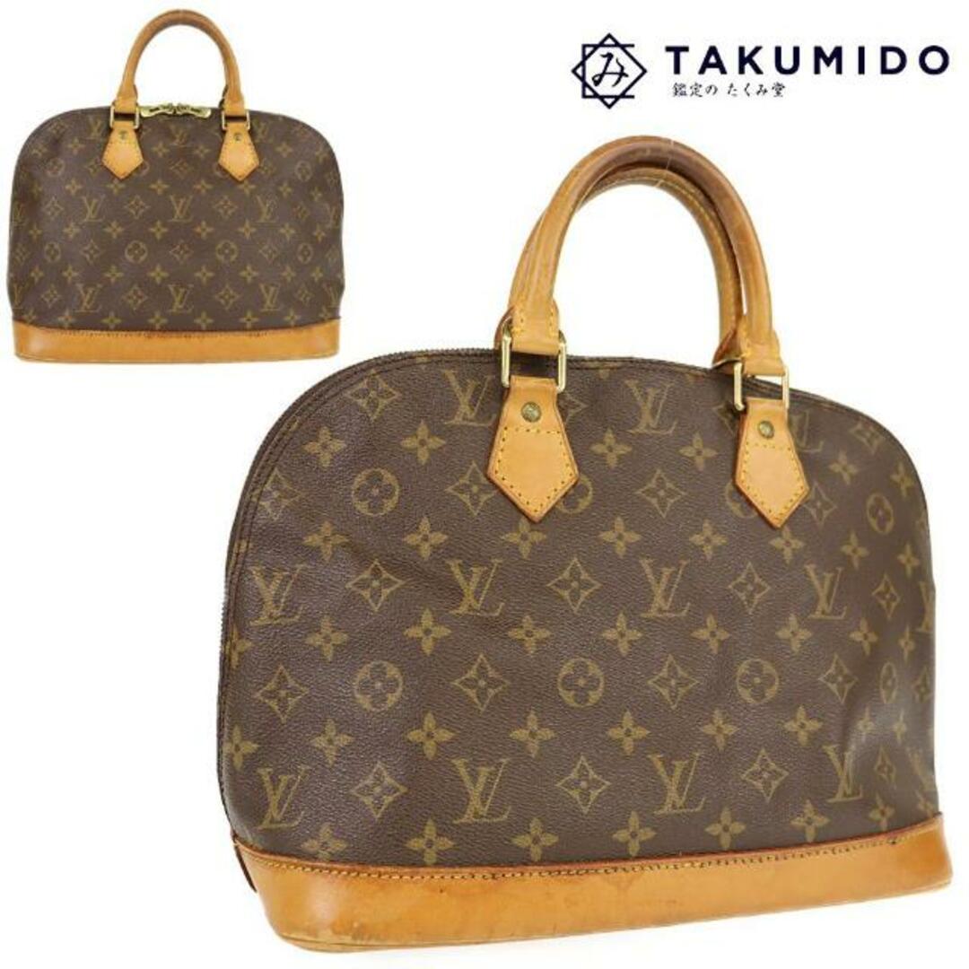 ルイヴィトン ハンドバッグ アルマ 旧型 M51130  モノグラム ライン ブラウン LOUIS VUITTON  | ブランド 手持ち 茶色 バック 鞄 定番 ファッション レディース ビトン Bランク