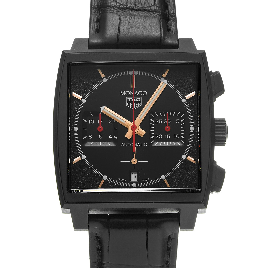 TAG Heuer(タグホイヤー)の中古 タグ ホイヤー TAG HEUER CBL2180.FC6497 ブラック メンズ 腕時計 メンズの時計(腕時計(アナログ))の商品写真