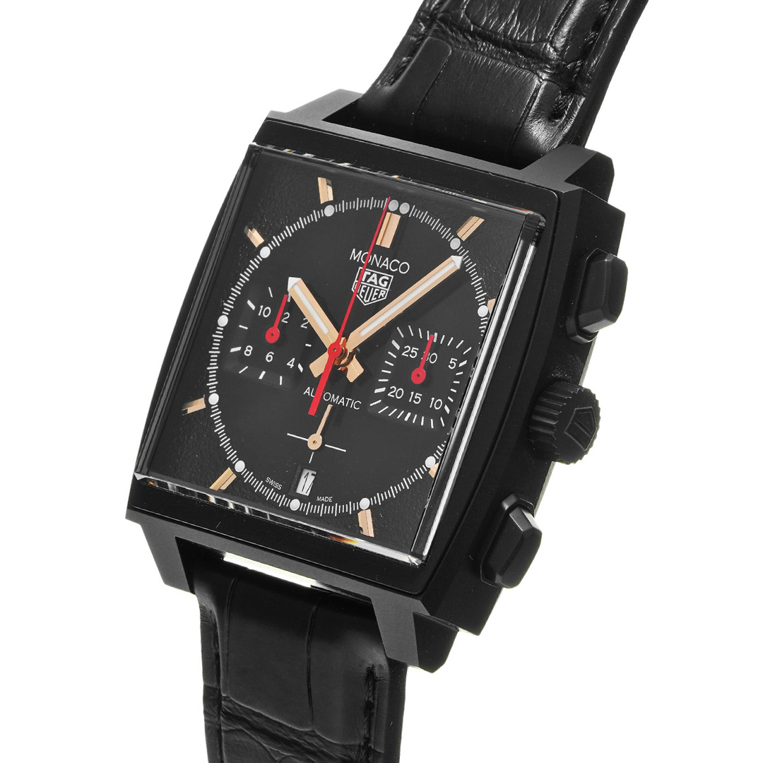 TAG Heuer(タグホイヤー)の中古 タグ ホイヤー TAG HEUER CBL2180.FC6497 ブラック メンズ 腕時計 メンズの時計(腕時計(アナログ))の商品写真