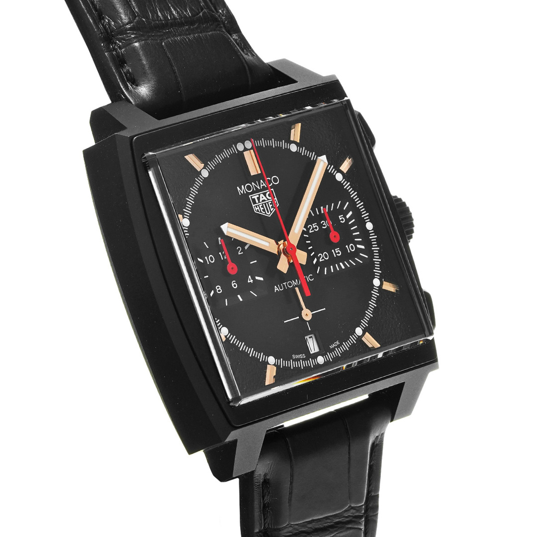 TAG Heuer(タグホイヤー)の中古 タグ ホイヤー TAG HEUER CBL2180.FC6497 ブラック メンズ 腕時計 メンズの時計(腕時計(アナログ))の商品写真