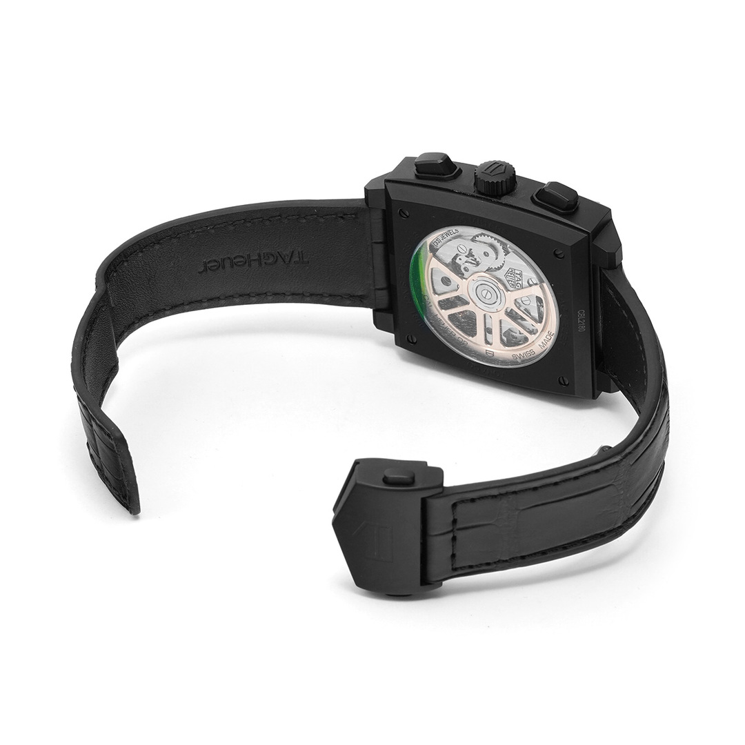 TAG Heuer(タグホイヤー)の中古 タグ ホイヤー TAG HEUER CBL2180.FC6497 ブラック メンズ 腕時計 メンズの時計(腕時計(アナログ))の商品写真