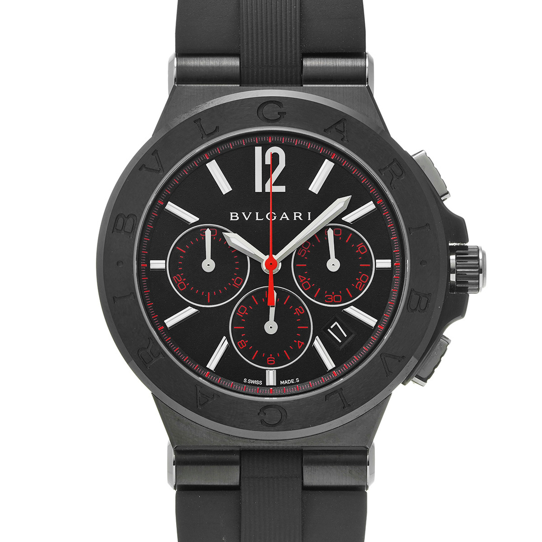 ブルガリ BVLGARI DG42BBSCVDCH/1 ブラック メンズ 腕時計