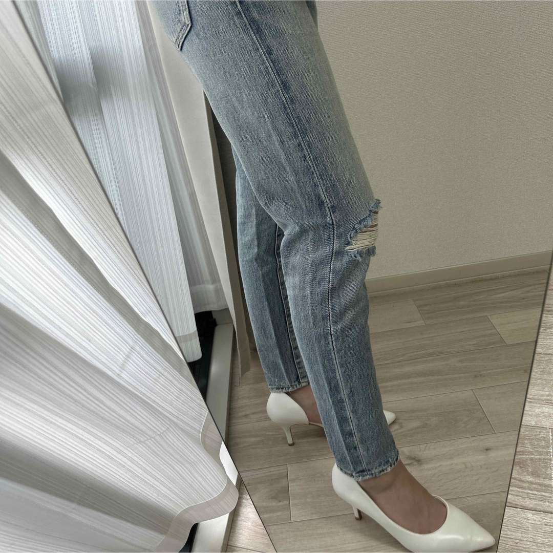moussy - moussy ダメージデニムパンツ SLY rienda resexxyの通販 by