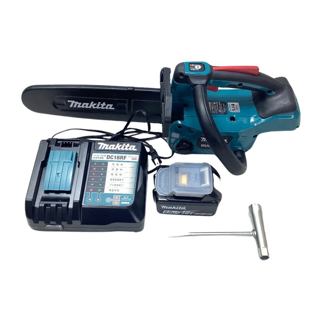 ◇◇MAKITA マキタ 250mm 充電式チェーンソー 18v 充電器・充電池1個付 MUC254D グリーン | フリマアプリ ラクマ