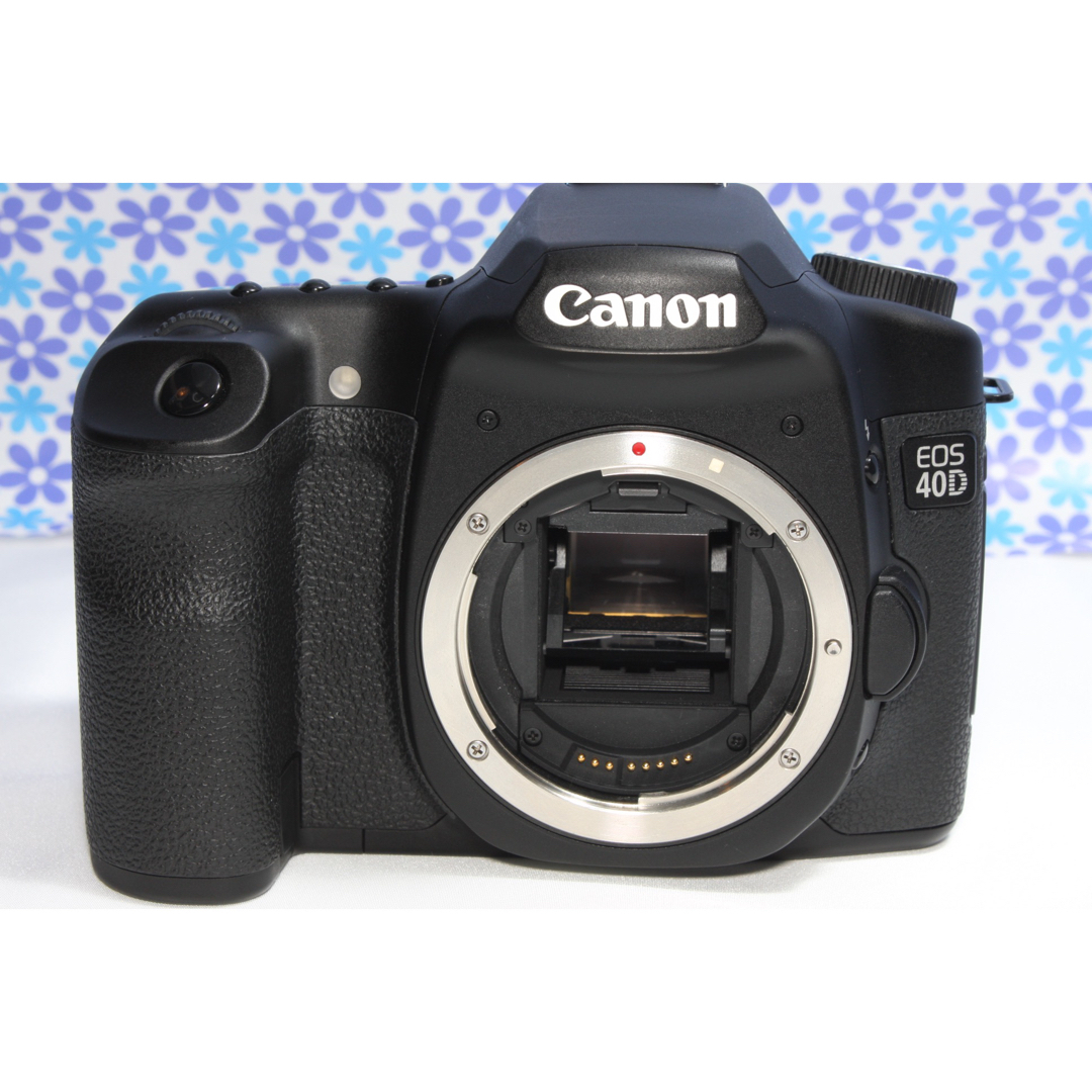 初心者でも使いやすいカメラ極美品❤️Canon EOS 40D❤️高画質❤️すぐ使える❤️初心者おすすめ❤️